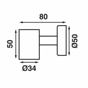 14-2093-D1USB-LED-Tube-D1-Light-Dimensions