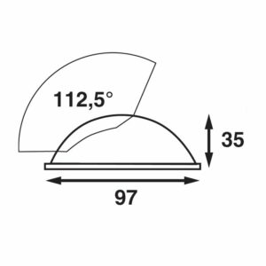 14-9001-Chrome-Pair-Nav-Lights-Measurement