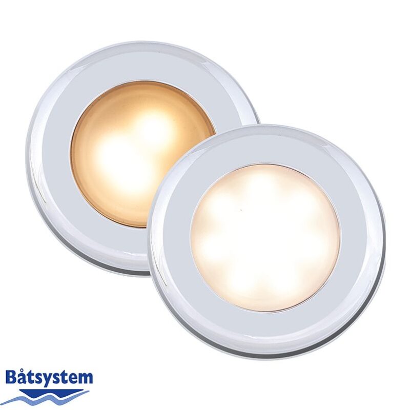 Nova II LED Ceiling Light White/Warm White (Opaque Lens)