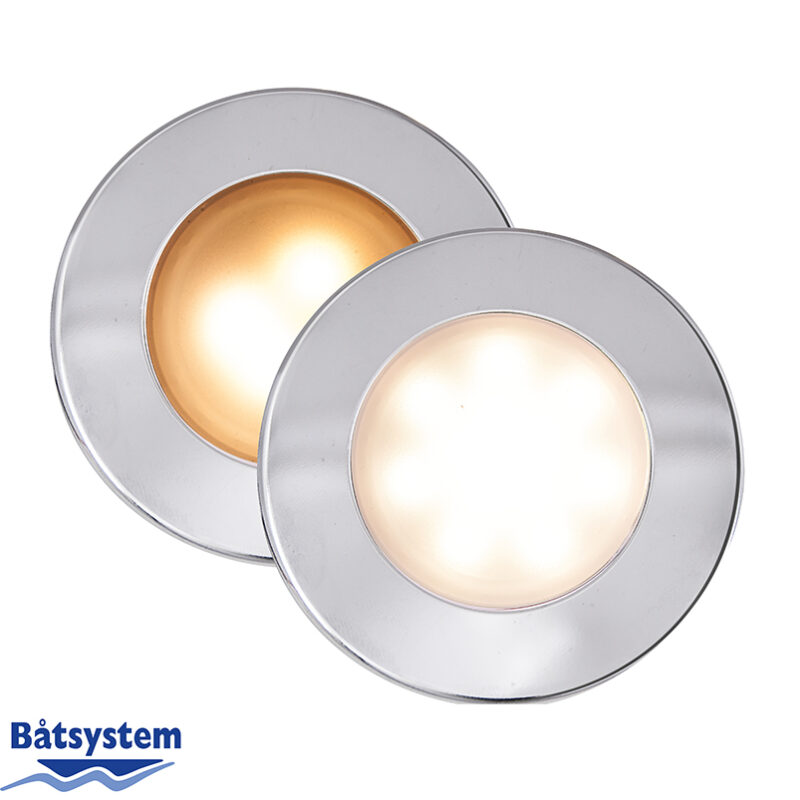 Corona LED Ceiling Light Warm White/White