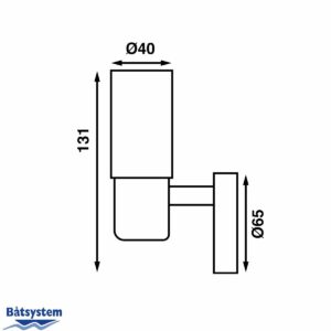 14-LW3USB-LED-Leia-Reading-Light-Dimensions