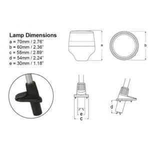 NaviLED-All-Round-White-Plug-In-Dimensions