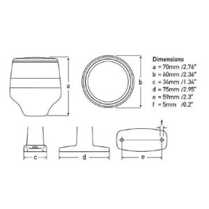 NaviLED-White-Pole-Light-Measurement