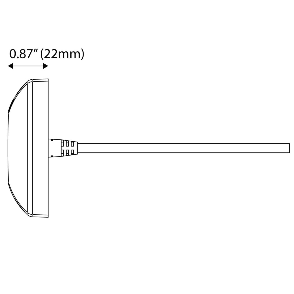 Ocean LED Underwater Light X4 Series Dimensions 2